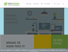 Tablet Screenshot of hightouchtechnologies.com